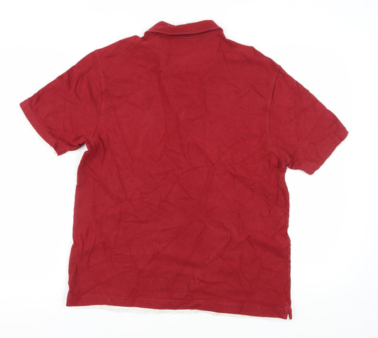 Marks and Spencer Men's Red M Polo Shirt