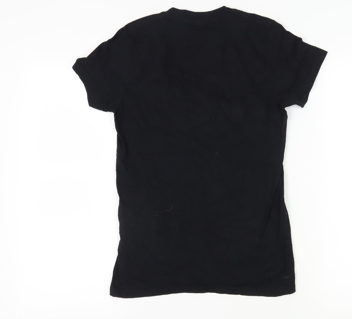 American Apparel Women's Black T-Shirt, Large, Family Theme
