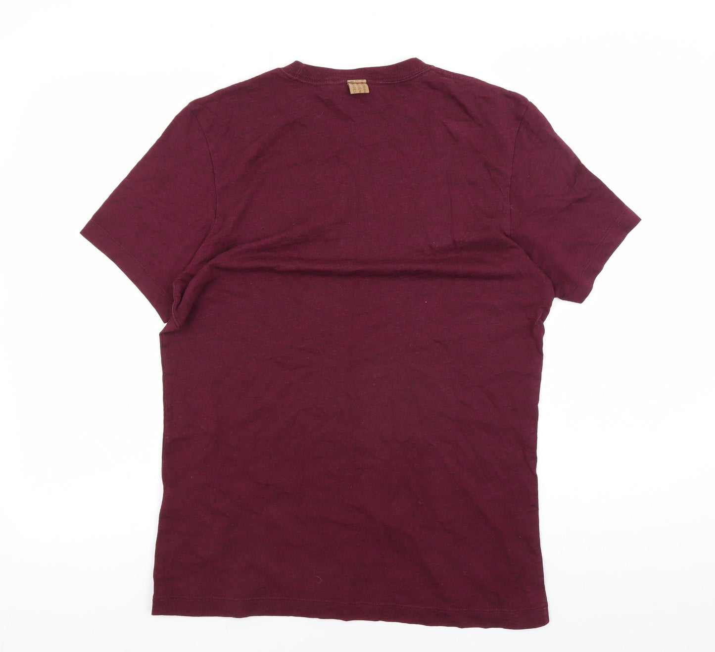 Adidas Men’s Red M Crew Neck Short Sleeve T-Shirt