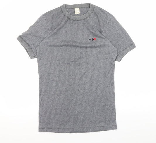 Pringle Men's Grey Medium Crew Neck T-Shirt