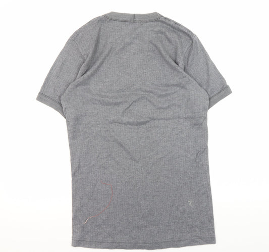 Pringle Men's Grey Medium Crew Neck T-Shirt