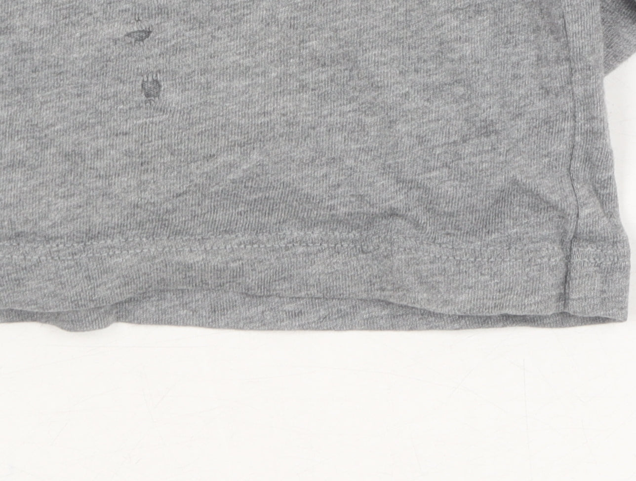 Hugo Boss Grey Men's M Logo T-Shirt Casual Style