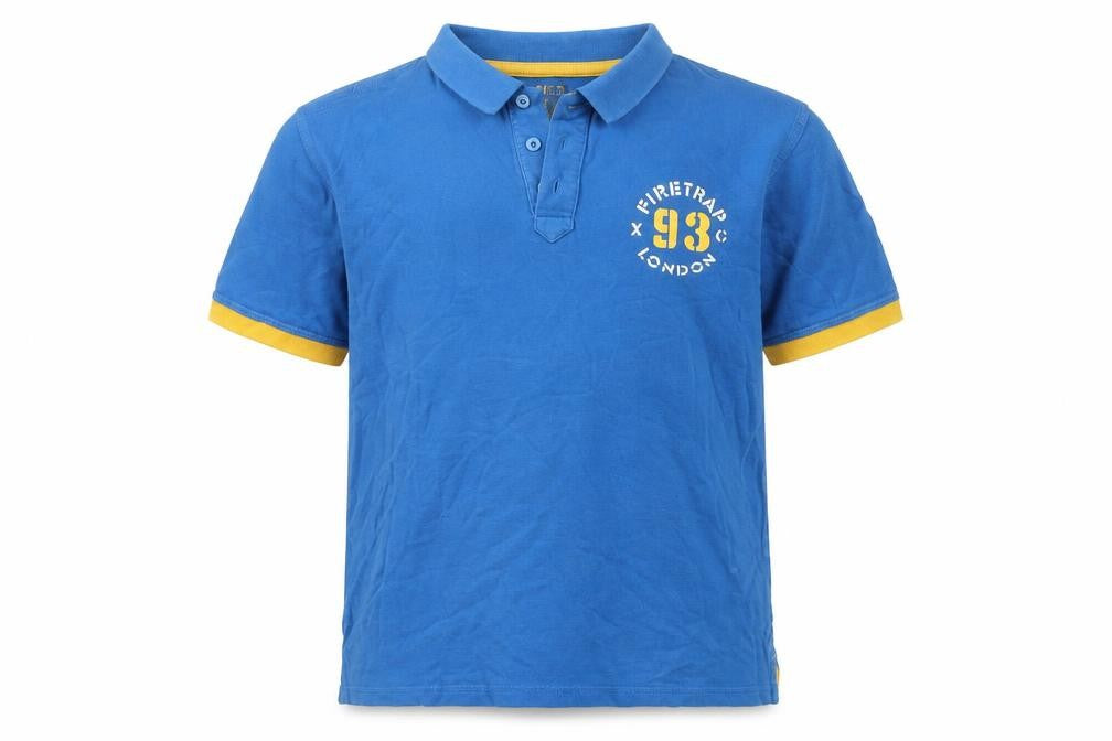 Firetrap Boys Blue Polo Shirt 12-13 Years