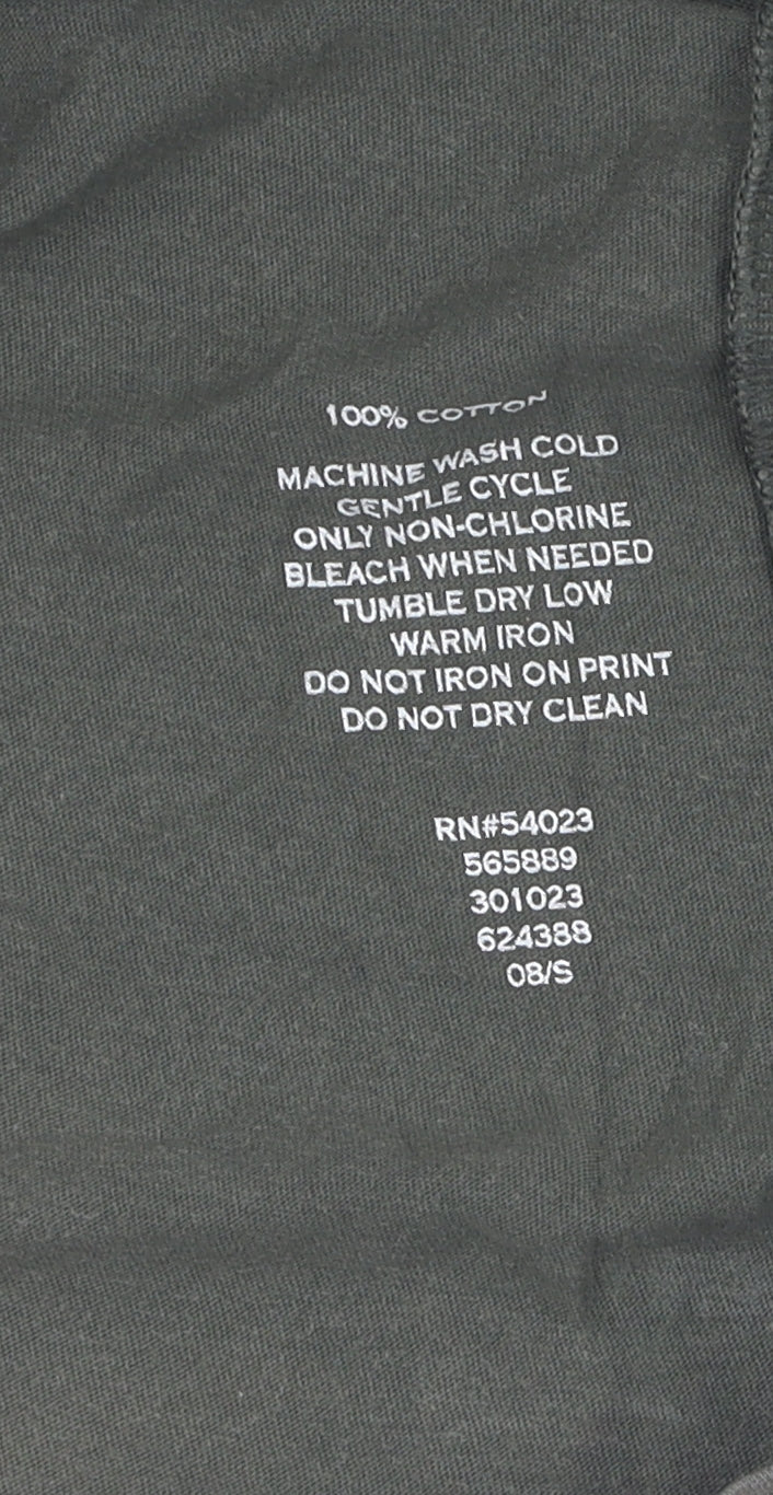 Banana Republic Men's Green Graphic T-Shirt Size L