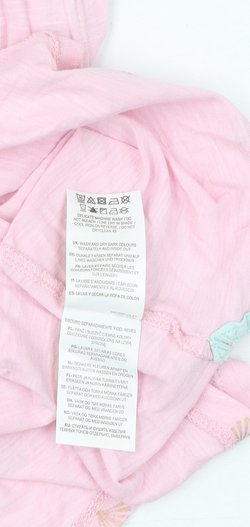 Boden Women's Pink Embroidered T-Shirt, M