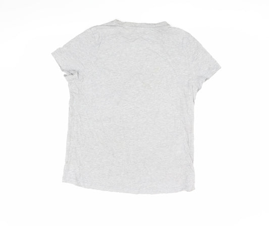 Looney Tunes Grey M T-Shirt with Bugs Bunny Graphic