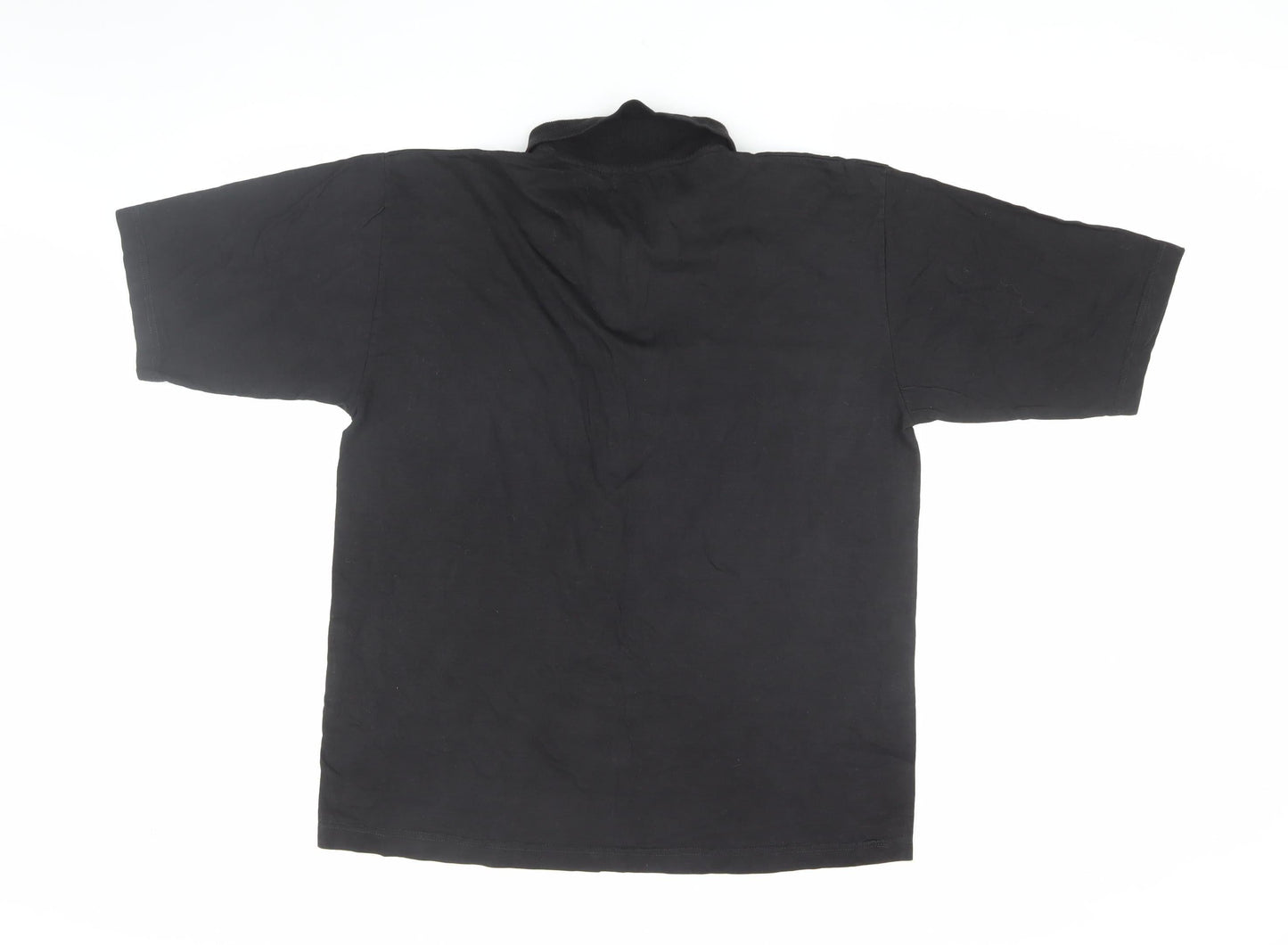 Jean Laurent Men's Black Medium Polo Shirt