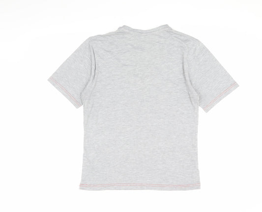 Disney Men's Grey Mr Incredible Short Sleeve T-Shirt S