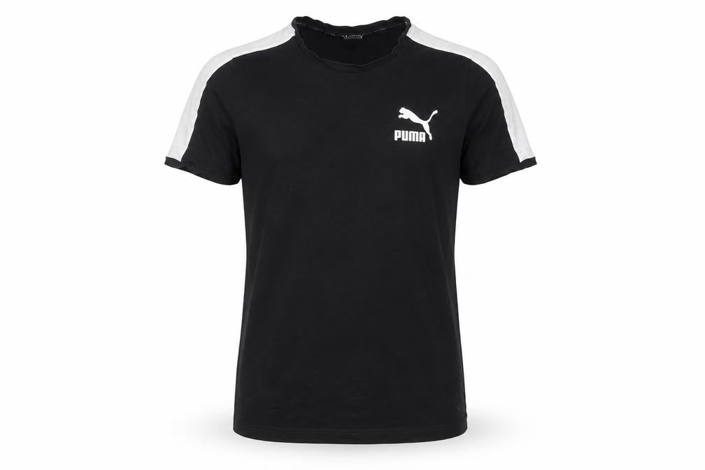Mens UK Size S PUMA Black  Cotton Blend T-Shirt