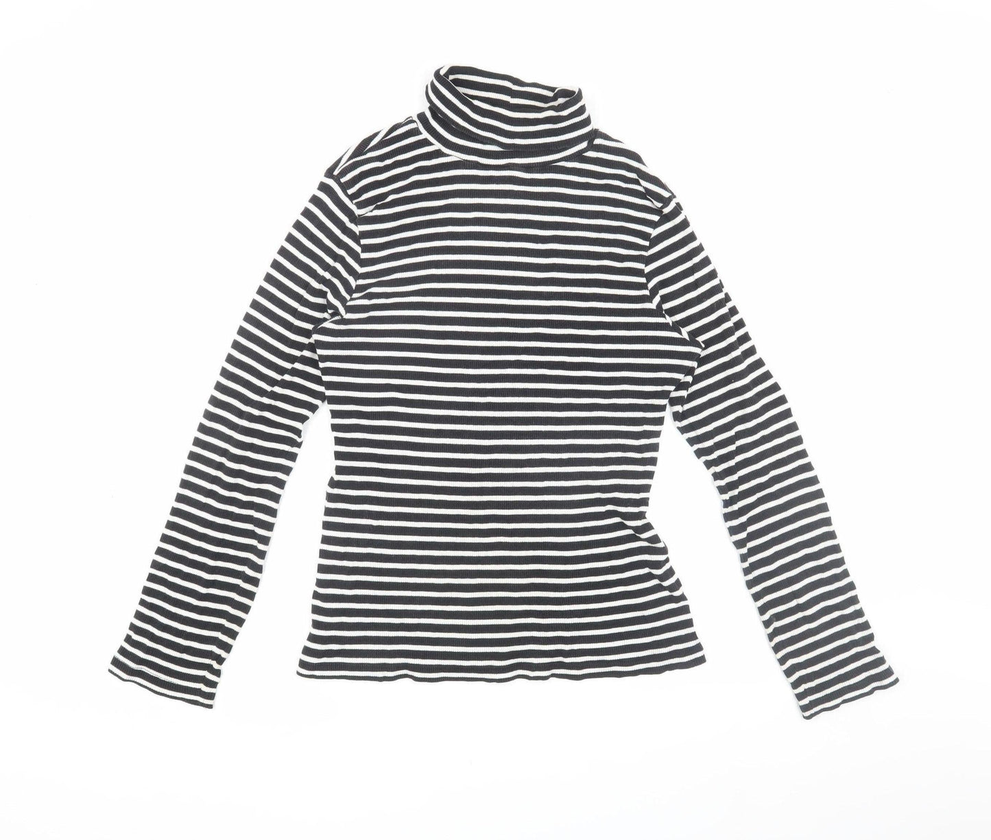 Brave Soul Women's Striped Long Sleeve T-Shirt M