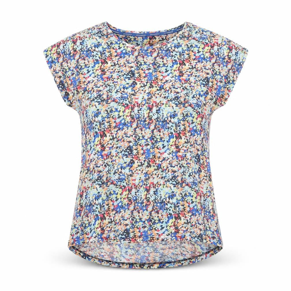Marks and Spencer Floral Women's T-Shirt Multicoloured Size 8