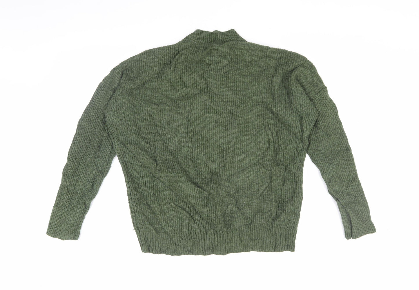 John Lewis Women's Green High Neck Pullover Jumper Size 10