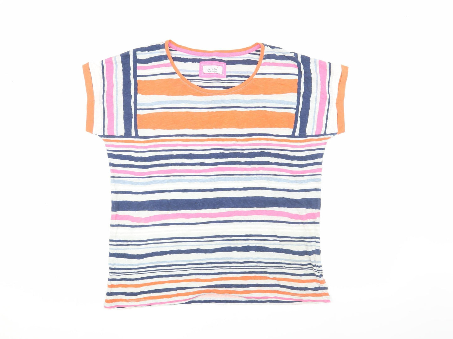 Marks and Spencer Women's Multicoloured Striped Tank, Size 12