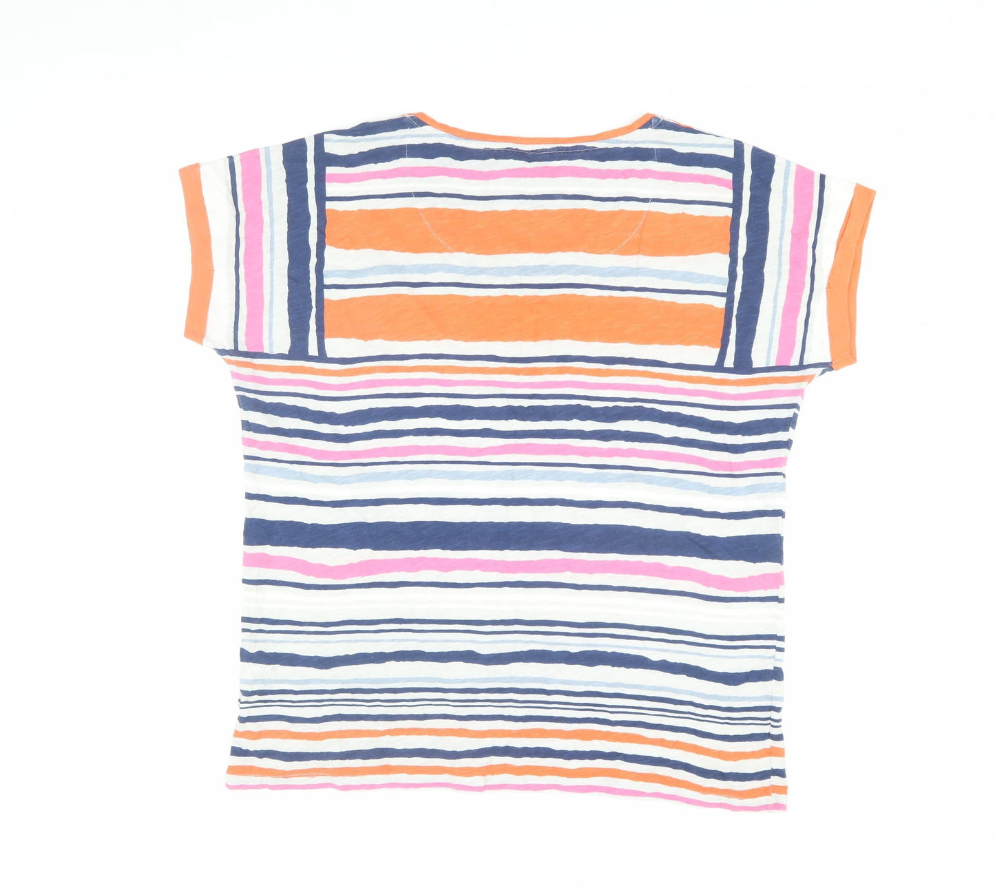Marks and Spencer Women's Multicoloured Striped Tank, Size 12