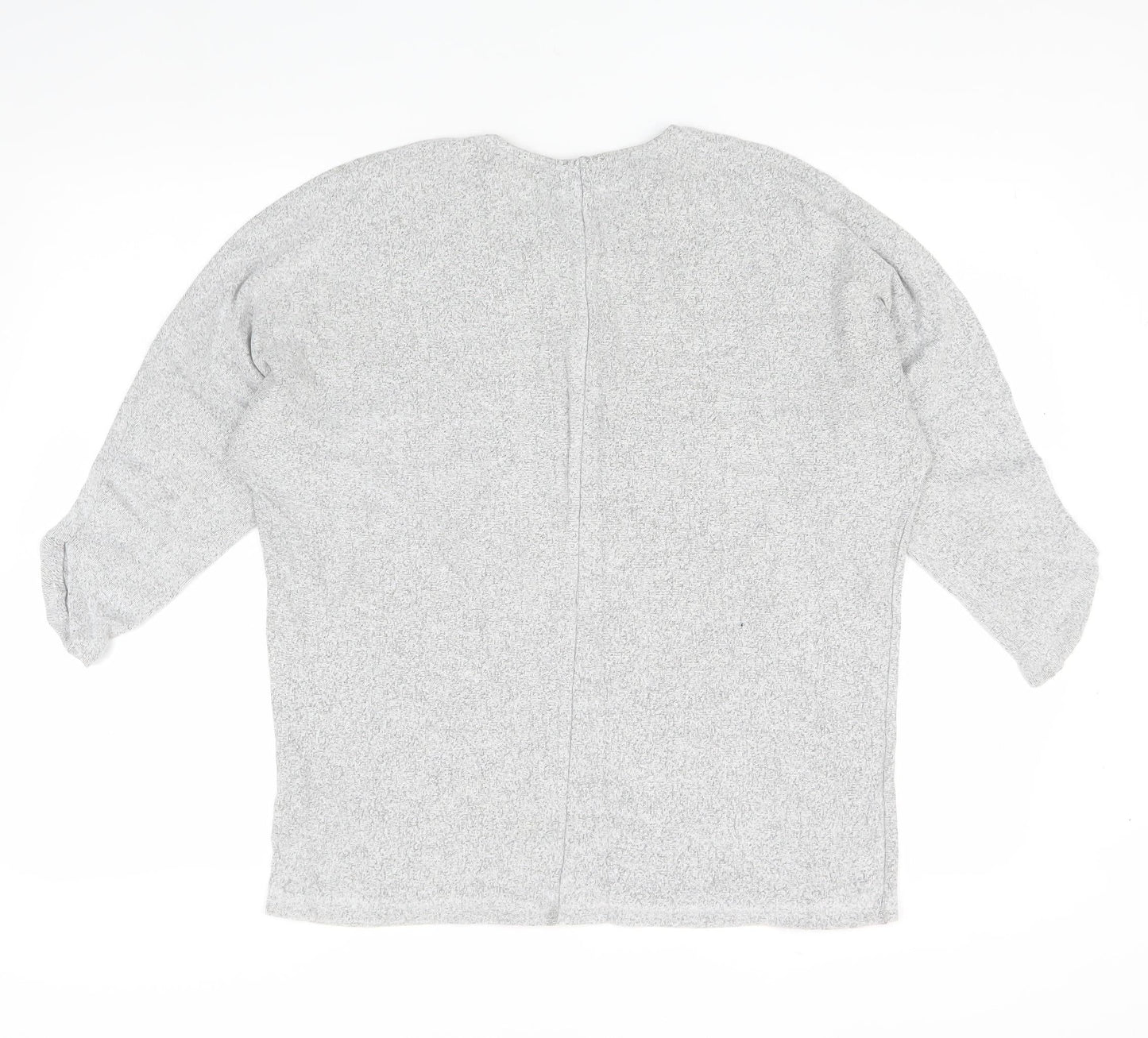 Hopper & Lace Grey Women's Knit Top Size 10