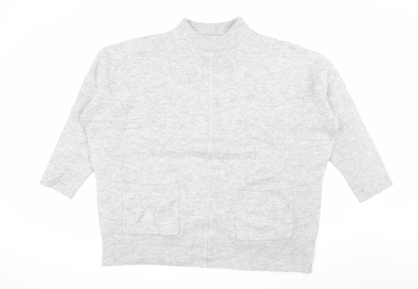 Marks and Spencer Women's Grey Pullover Jumper XL