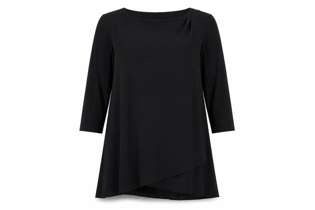 Front view of Principles Women’s Black Shift Dress, size UK 16