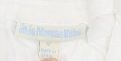 JoJo Maman Bébé White Tunic Blouse - Medium