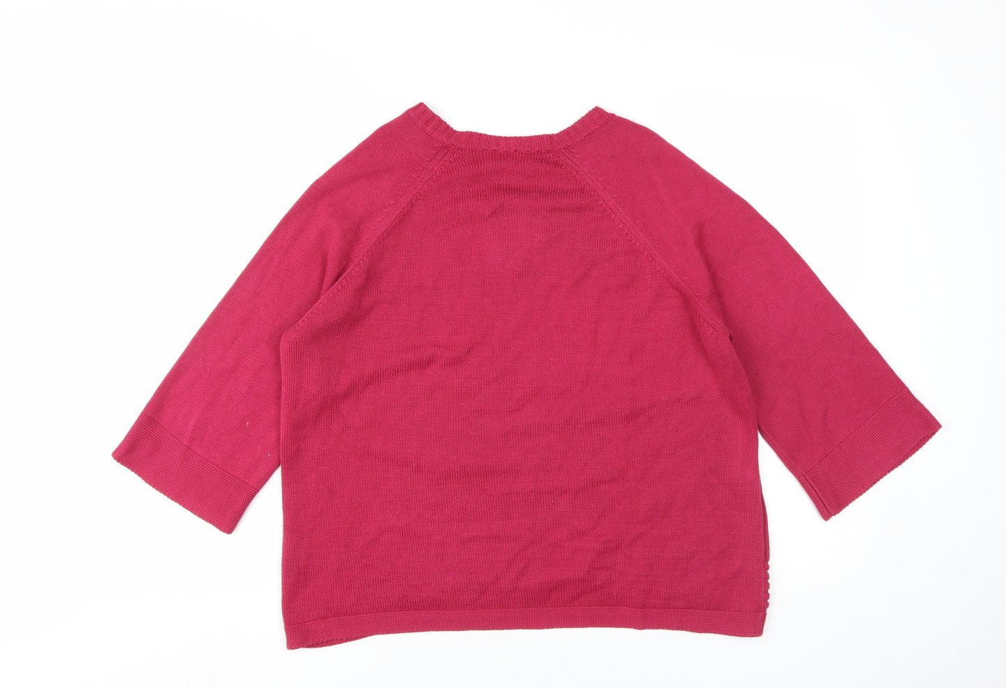 Olsen Women's Red Pullover Jumper, M, V-Neck