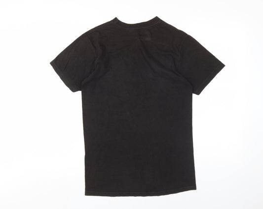 Billabong Men's Black Graphic T-Shirt, Size S, Cotton