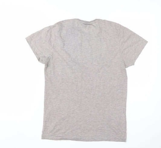 ALI Sports Graphic Men’s Grey T-Shirt - Small