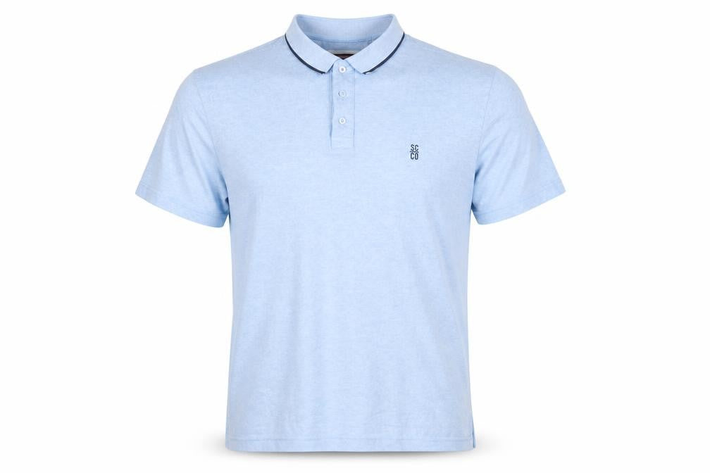 SoulCal & Co Men's Blue Polo Shirt L