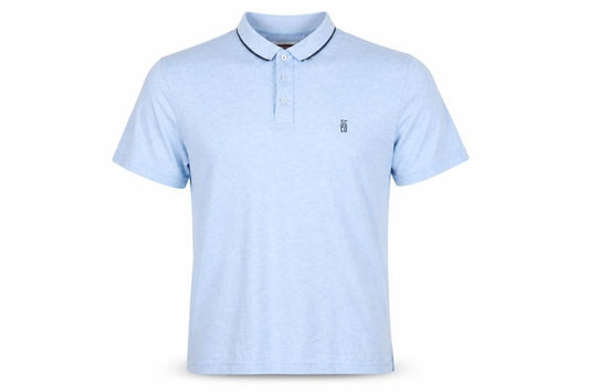 SoulCal & Co Men's Blue Polo Shirt L