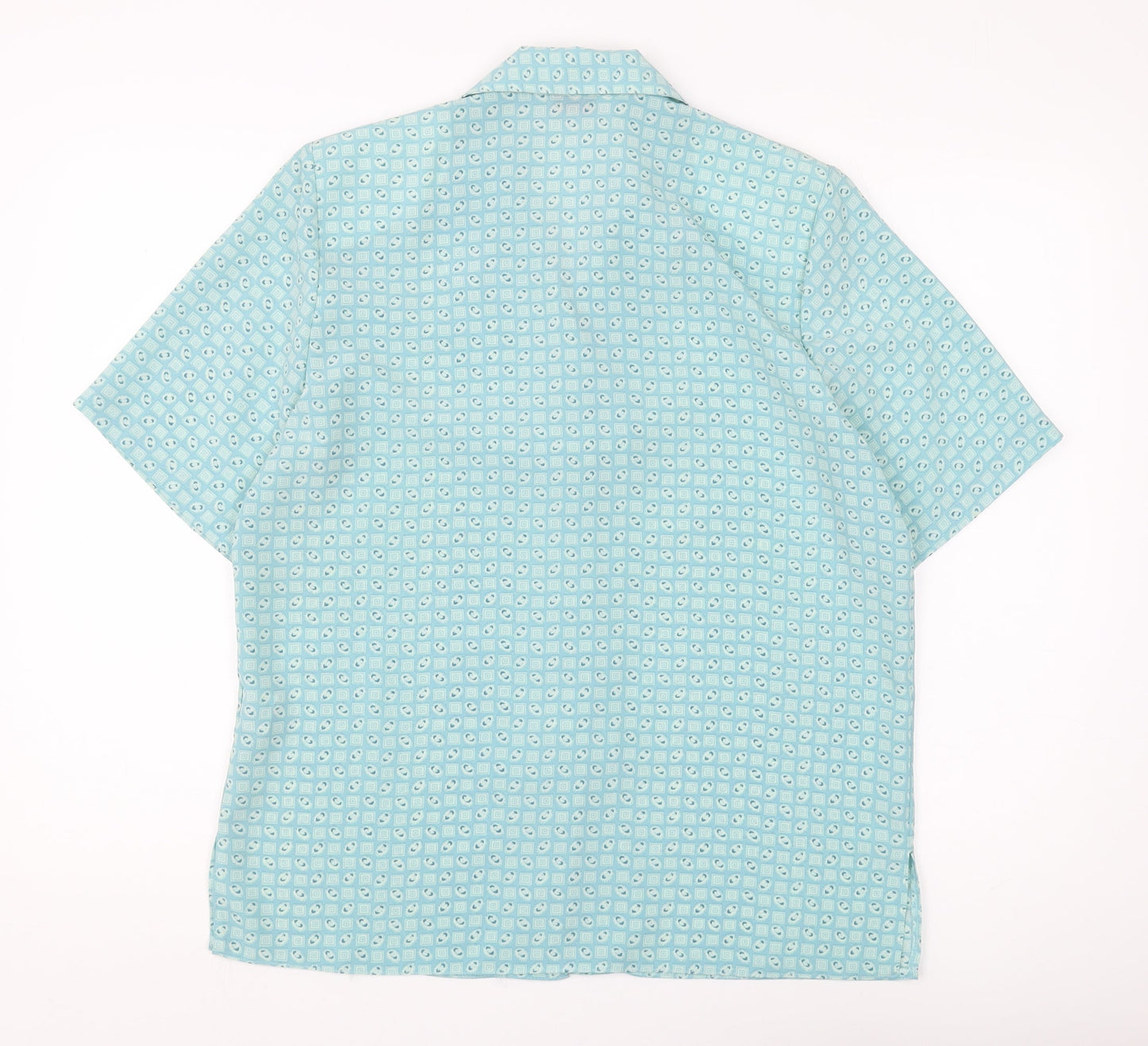 Bonmarché Women's Blue Geometric Blouse Size 18