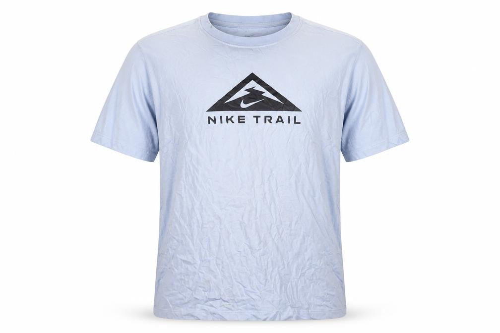Mens UK Size L Nike Grey  Cotton Blend T-Shirt