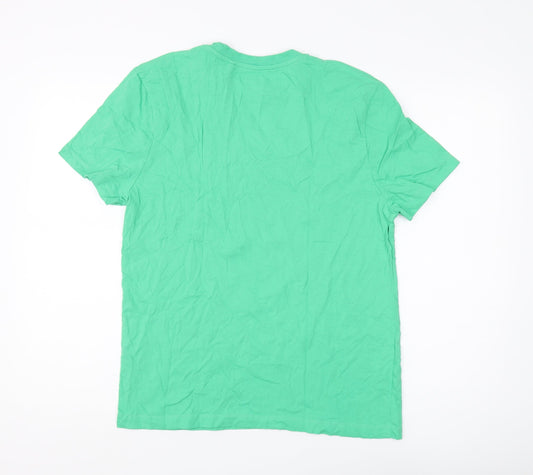 Friends Men's Green Central Perk Short Sleeve T-Shirt L
