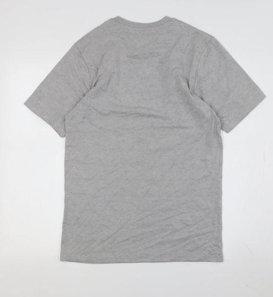 MAN Active Men's Grey XS Crew Neck T-Shirt