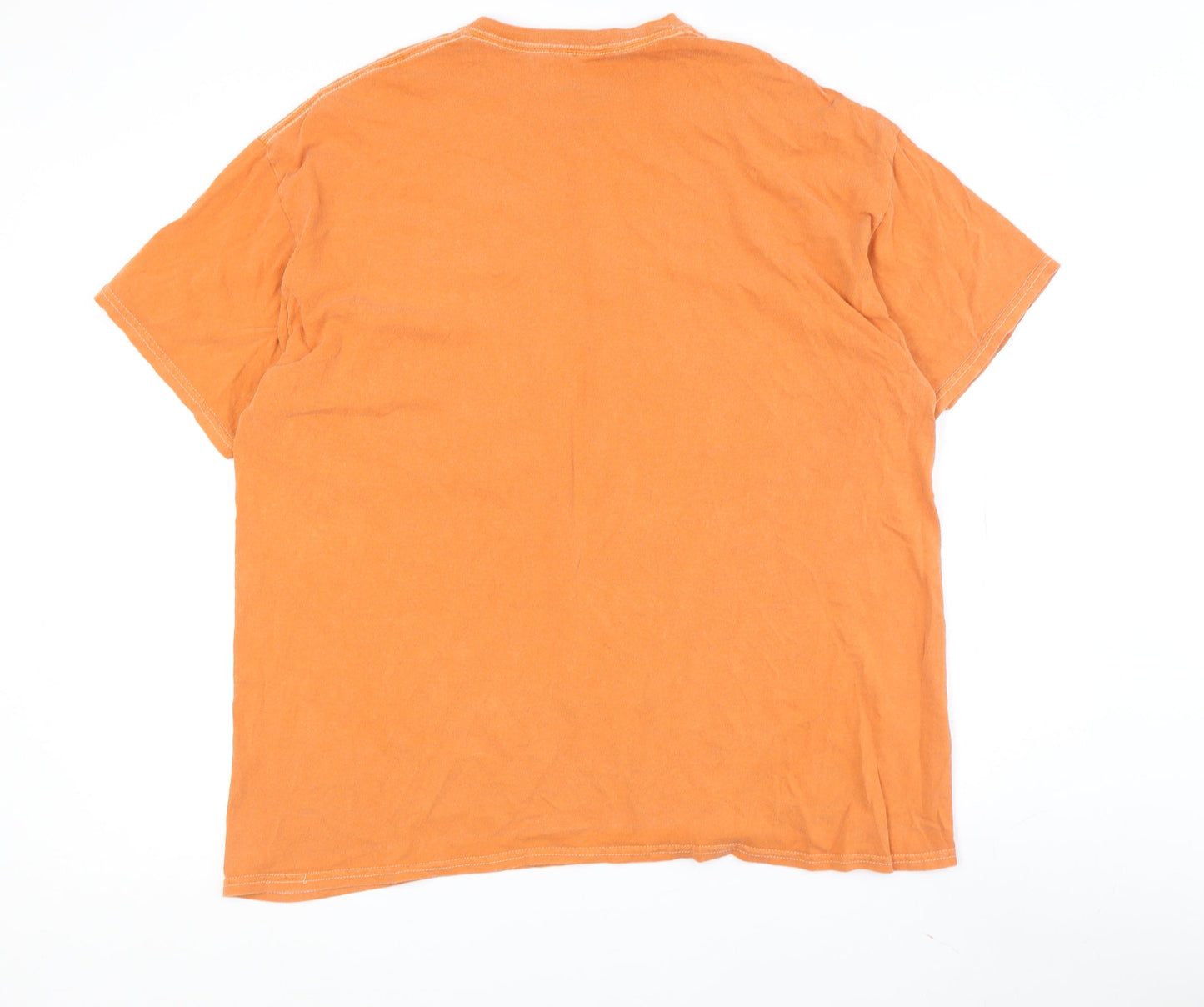 iets frans... Men's Orange L Crew Neck T-Shirt
