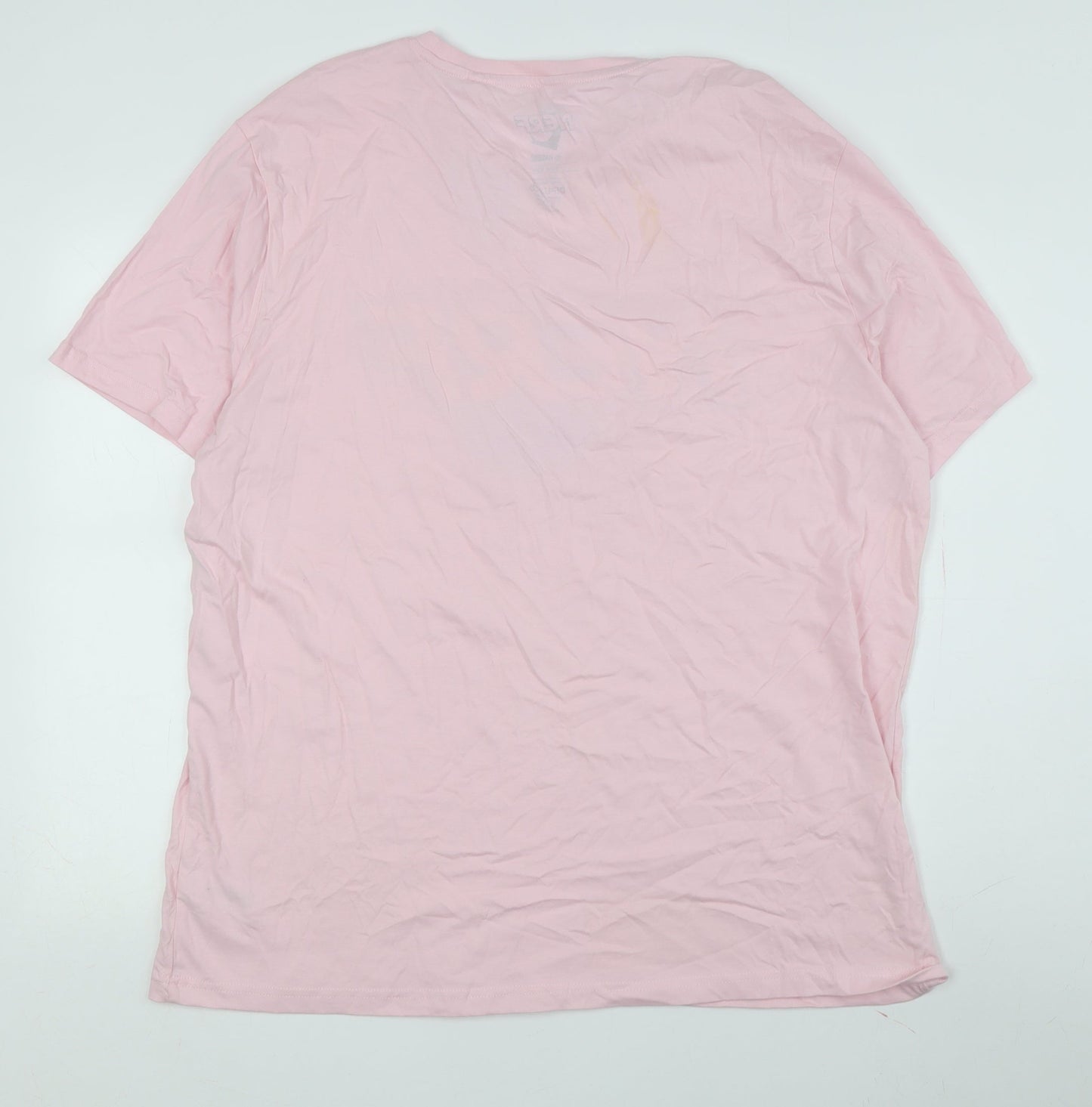 Next Pink Cotton T-Shirt, Women's, 2XL, Nerf Gun