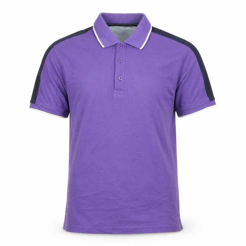 GRV Nautic Wear Men's Purple Polo Shirt M