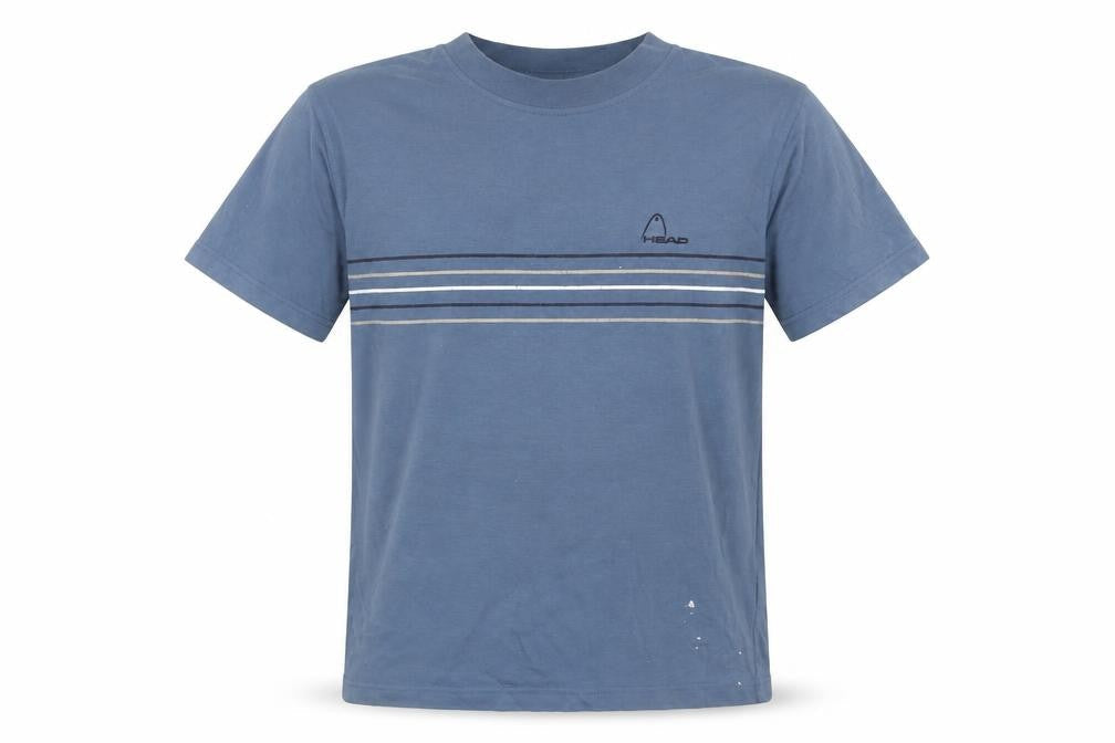 Mens UK Size S HEAD Blue  Cotton T-Shirt