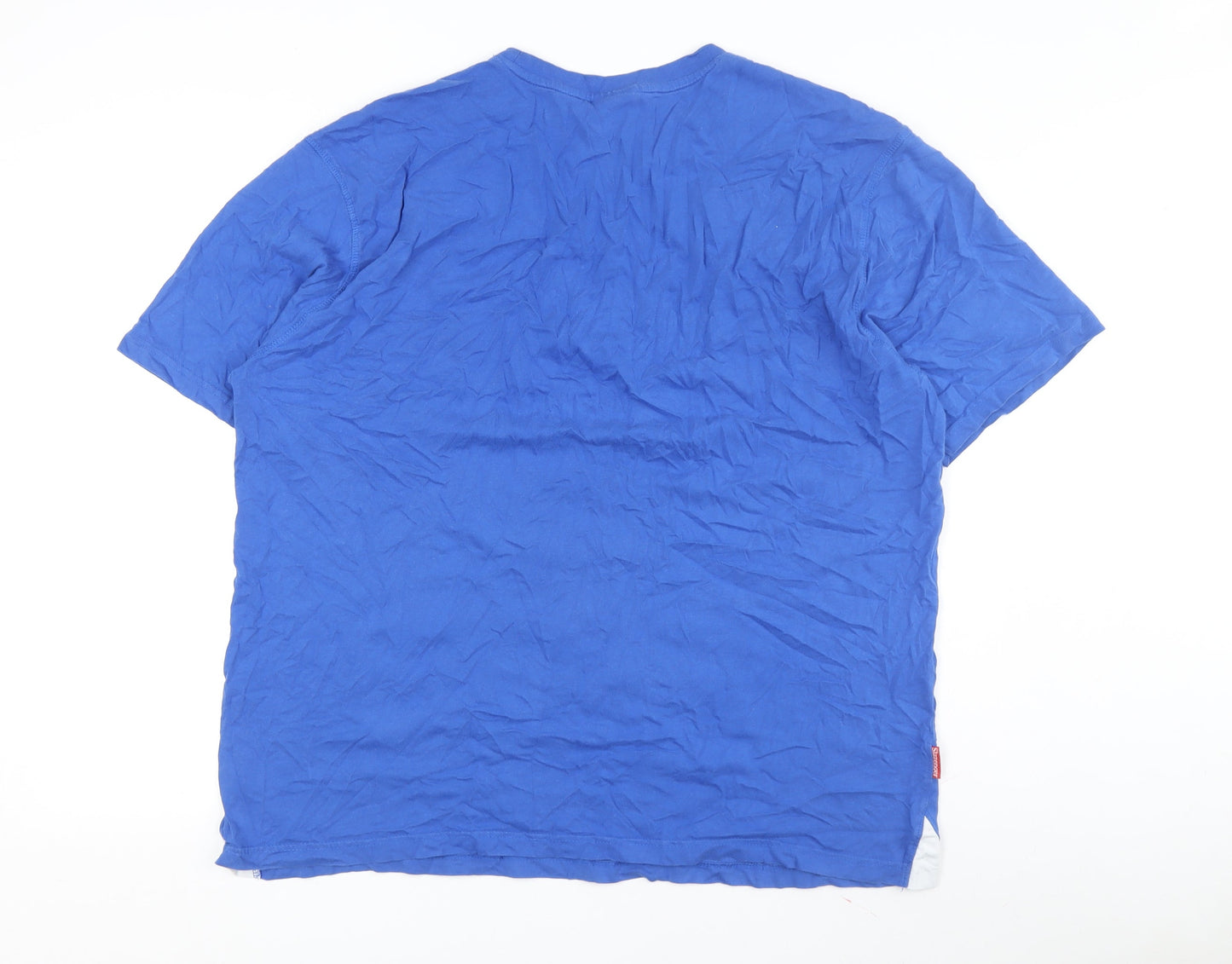 Slazenger Men's Blue Crew Neck T-Shirt 2XL