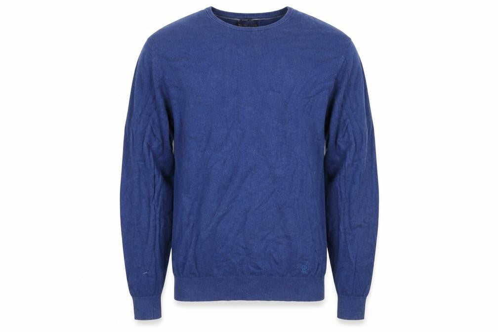 Massimo Dutti Men's Blue XL Pullover Jumper