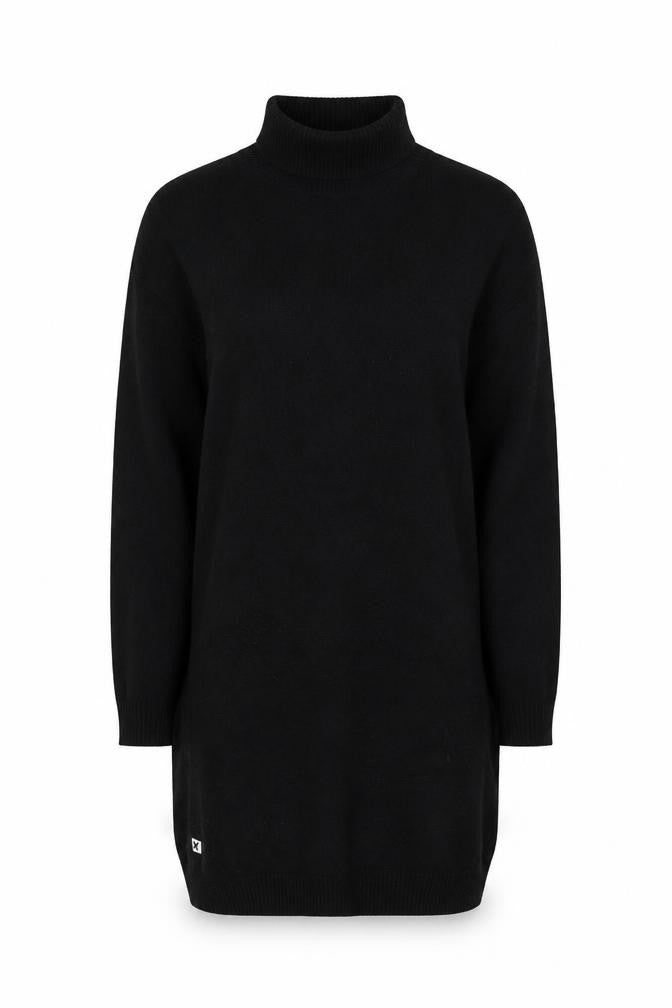 Collusion Women's Black Knit High Neck Dress Size 10