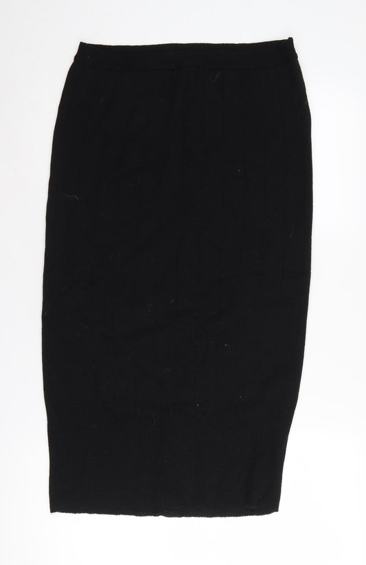 Next Women's Black Pencil Skirt - L