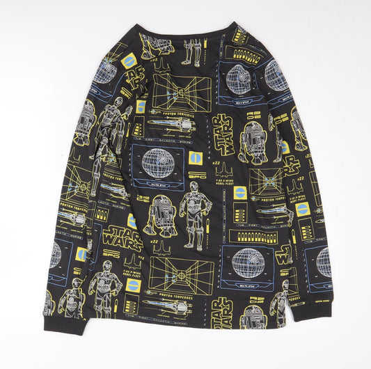 Marks and Spencer Boys Black Star Wars Graphic T-Shirt 13-14 Years
