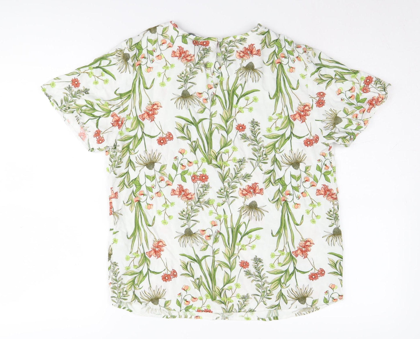 Marks and Spencer Women's Floral Tunic Blouse Size 8
