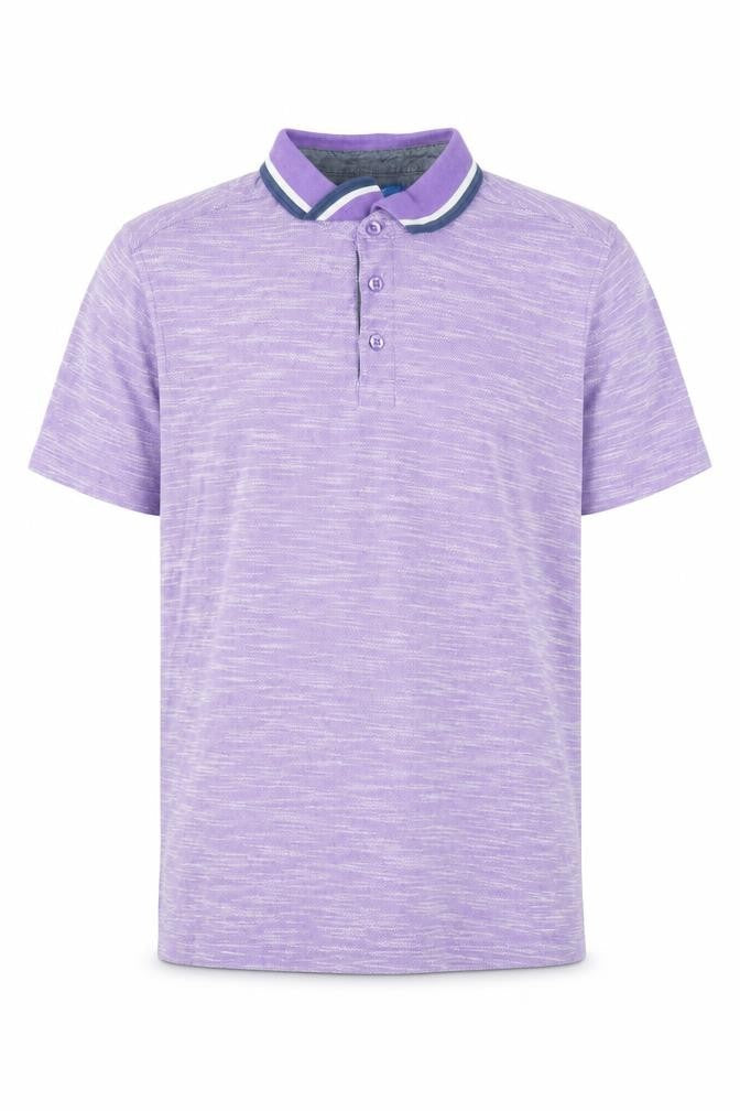 Cotton Traders Men's Purple Polo Shirt M
