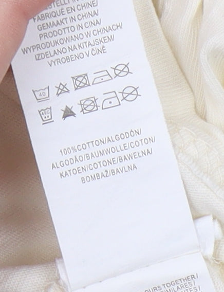 Disney Beige Simba T-Shirt XS Unisex Adults Casual