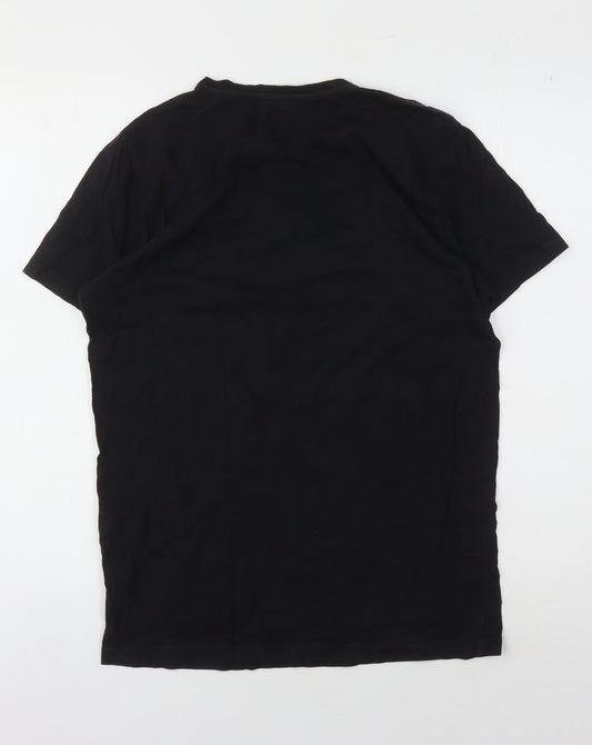 Jack & Jones Men's Black M Logo T-Shirt