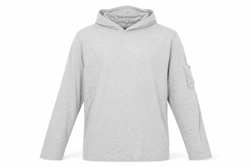 Mens UK M Regular DKNY Jeans Grey Pullover Hoodie