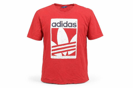 Mens UK Size M adidas Red  Cotton T-Shirt