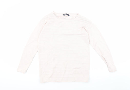 Crew Clothing Women’s Ivory Size 12 Knit Pullover Jumper