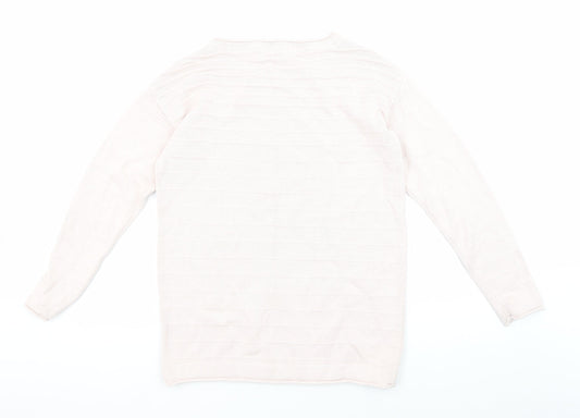 Crew Clothing Women’s Ivory Size 12 Knit Pullover Jumper