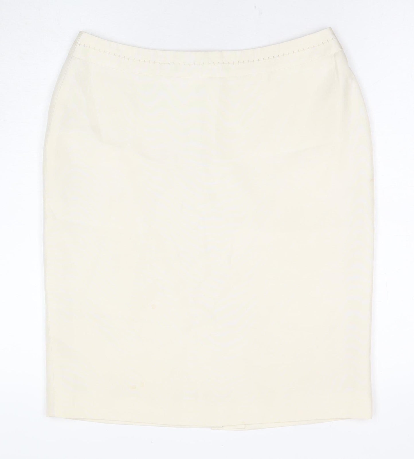 Planet Women’s Ivory Knee Length Pencil Skirt Size 10