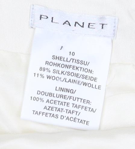 Planet Women’s Ivory Knee Length Pencil Skirt Size 10